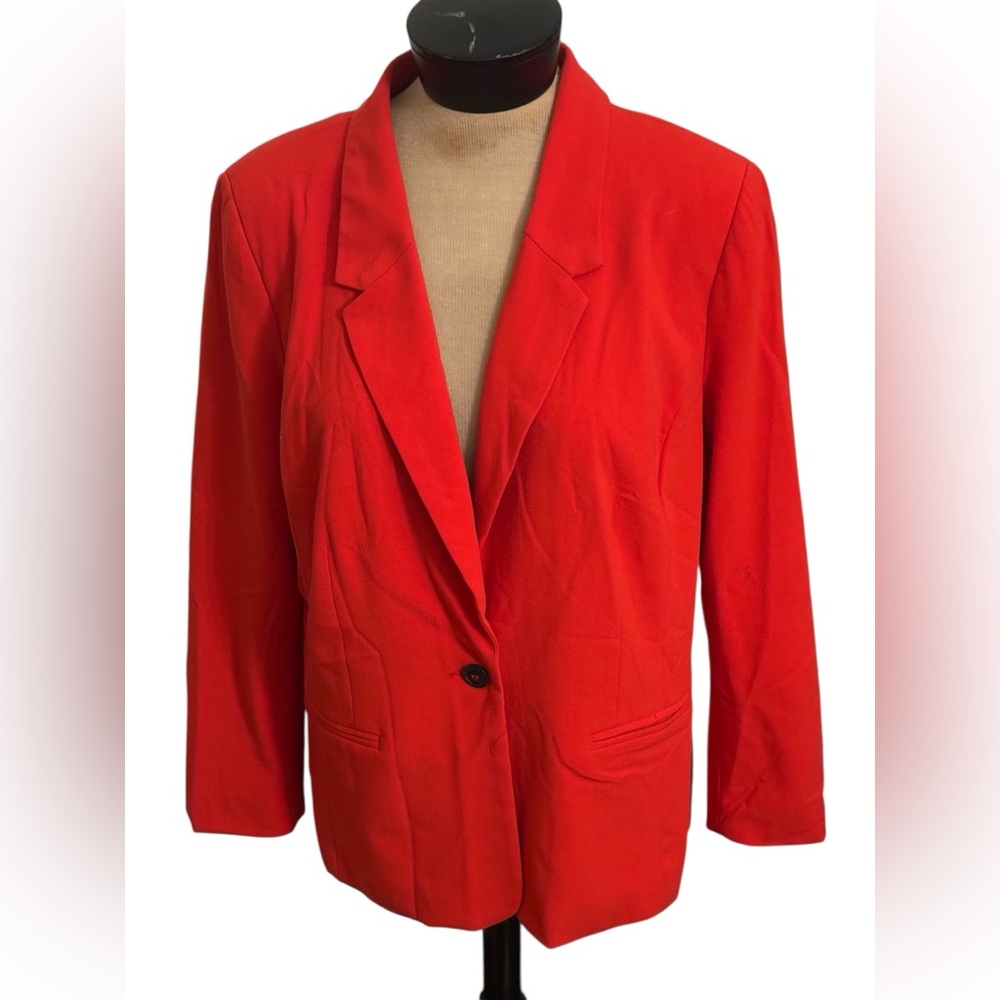 Kensie Orange blazer XL